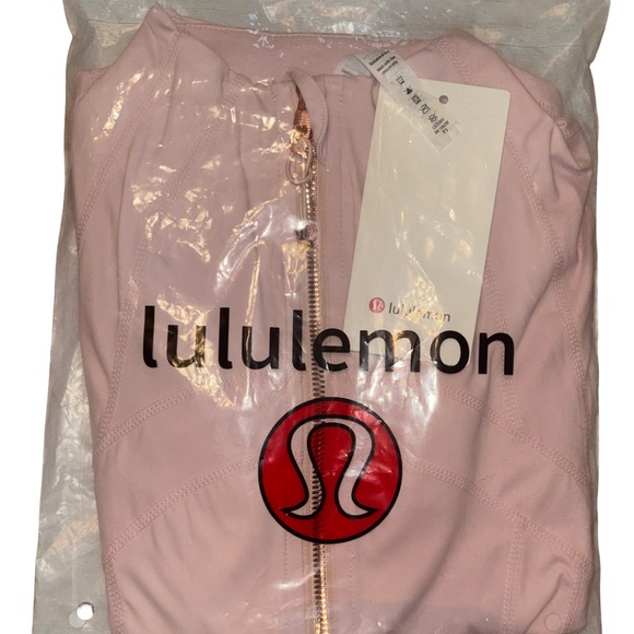 lululemon athletica Jackets & Blazers - Lululemon Athletica Light Pink Zip-Up Jacket